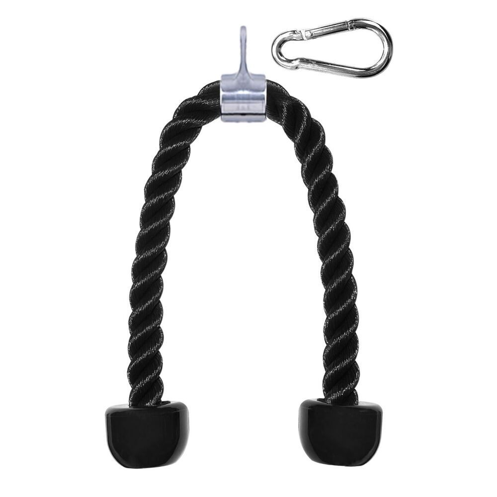 Fitarc Tricep Rope Cable Attachment, 27 Inch Tricep Rope for Cable Machine